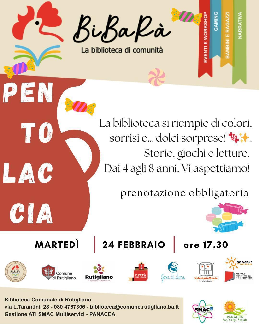 Una Pentolaccia di Storie (inizio ore17:30) Una Pentolaccia di Storie (inizio ore17:30)