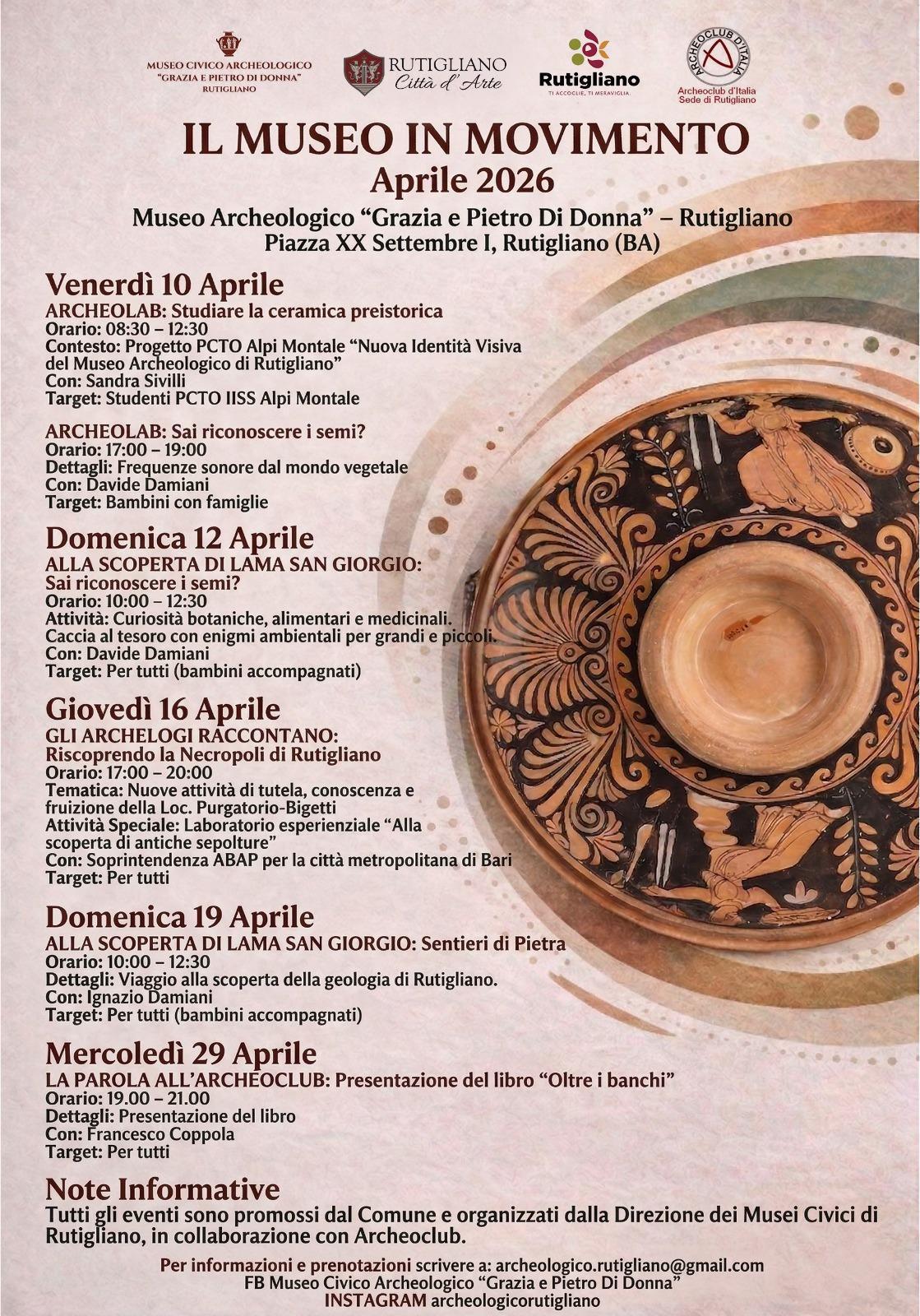 ARCHEOLAB: Sai riconoscere i semi? (Orario: 17:00 -19:00)