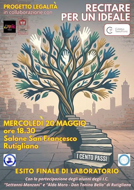 "Recitare per un ideale" spettacolo conclusivo del progetto (inizio ore 18.30)