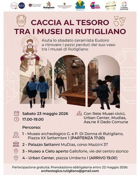 Caccia al Tesoro tra i Musei di Rutigliano (ore 17.00 - 19.00)