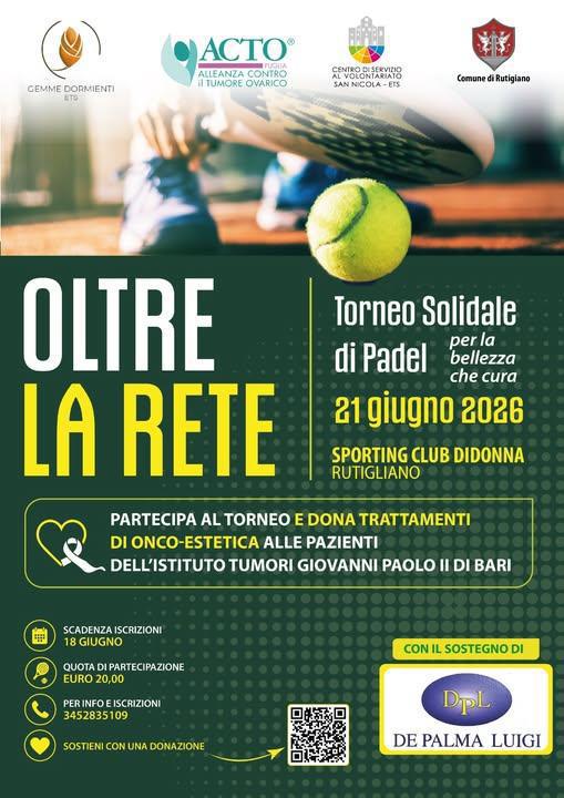 Oltre la Rete - Torneo Solidale di Padel