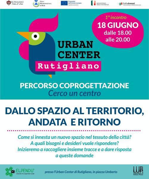 Dallo spazio al territorio, andata e ritorno (inizio ore 18.00) Dallo spazio al territorio, andata e ritorno (inizio ore 18.00)