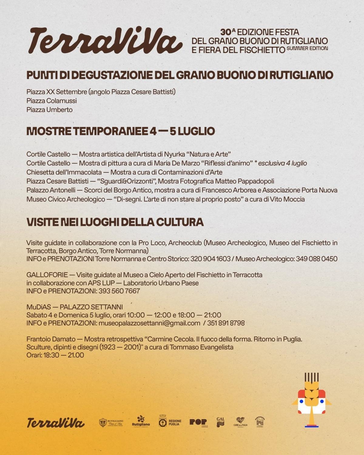 Terraviva - 30^ festa del Grano Buono di Rutigliano e Fiera Del Fischietto 