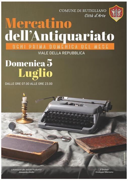 Mercatino dell'Antiquariato e del Collezionismo (dalle ore 7.00 alle 23.00) Mercatino dell'Antiquariato e del Collezionismo (dalle ore 7.00 alle 23.00)