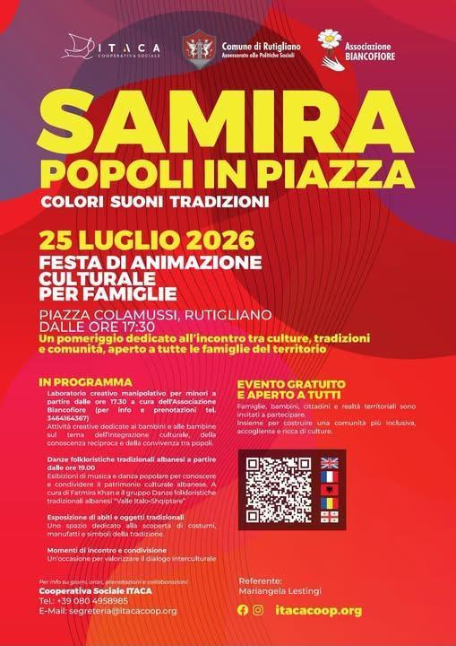 Samira Popoli in Piazza - colori suoni tradizioni (dalle ore 17:30)