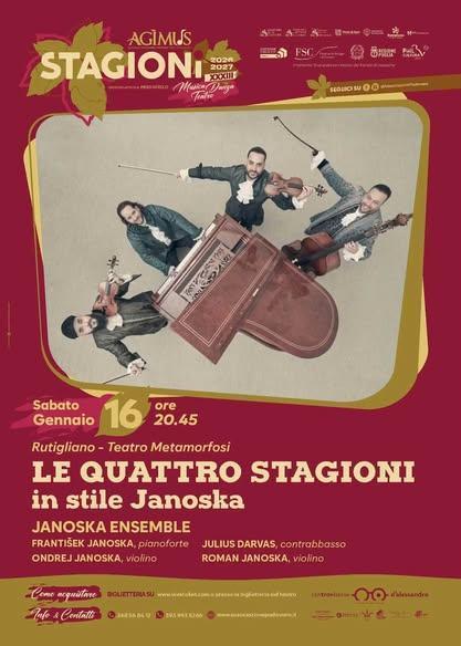Le Quattro Stagioni in Stile Janoska (inizio ore 20:45)