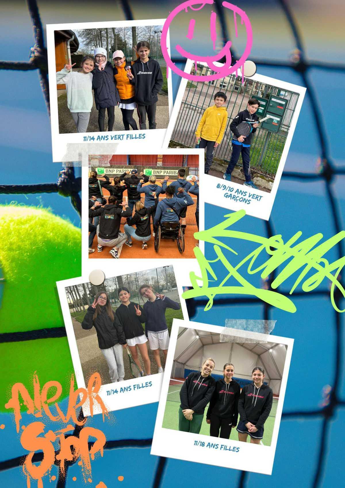 Interclubs Jeunes : et hop, c'est parti 👏🏼🎾😋 Interclubs Jeunes : et hop, c'est parti 👏🏼🎾😋