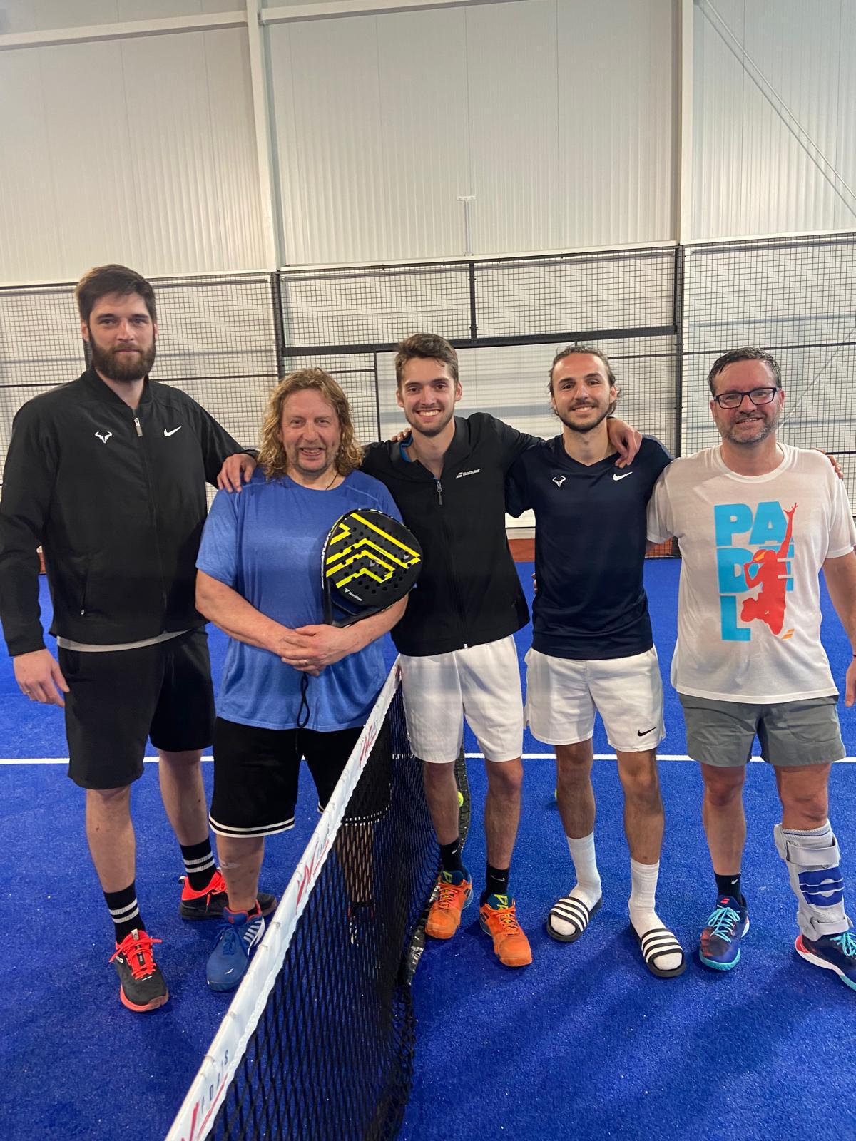Nos Messieurs remportent troisième victoire en interclubs Padel🤩👌👏🏼
