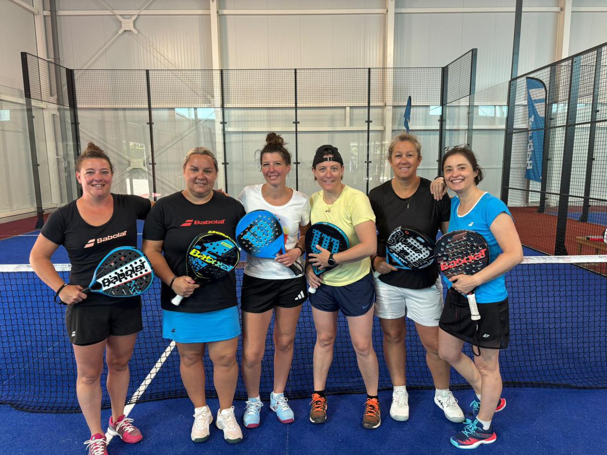 Padel féminin (si si) : la team vicinoise au top👌🤩