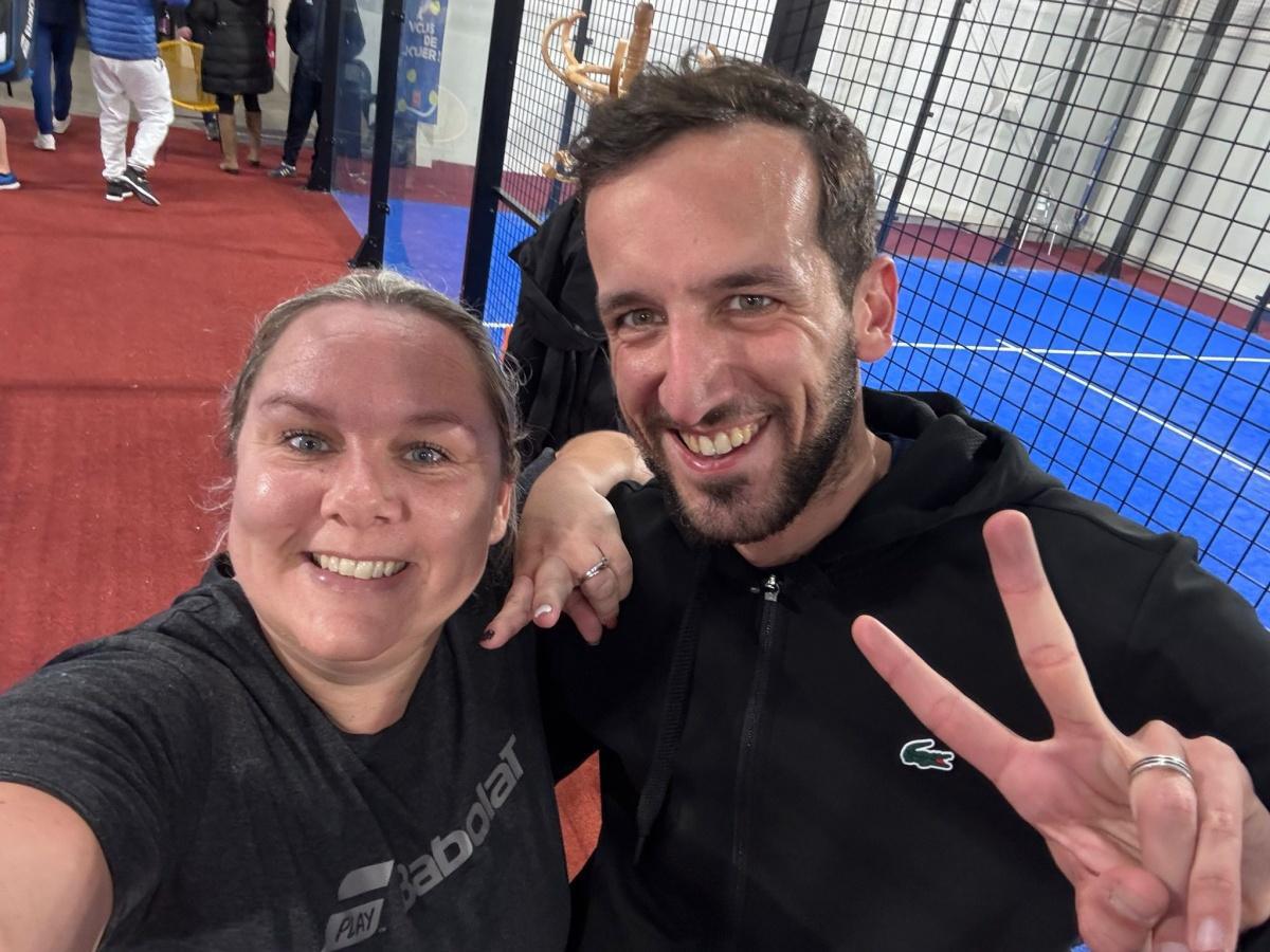 Franc succès pour le tournoi Padel mixte 🎊
