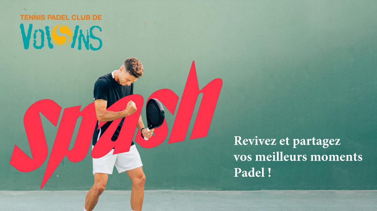 C'est Noël avant l'heure aux padels : Spash, l'outil vidéo pour une expérience de jeu unique🥳🤩