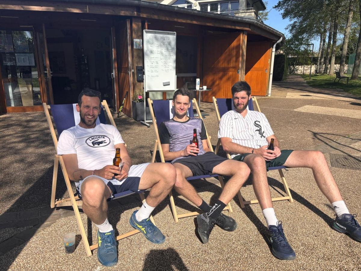 Traditionnelle journée de cohésion des équipes Seniors (Tennis)😋🤗