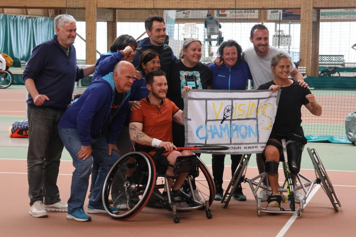 🙌Le TC Voisins double Champion de France par équipes Tennis Fauteuil🥳‼️ 🙌Le TC Voisins double Champion de France par équipes Tennis Fauteuil🥳‼️