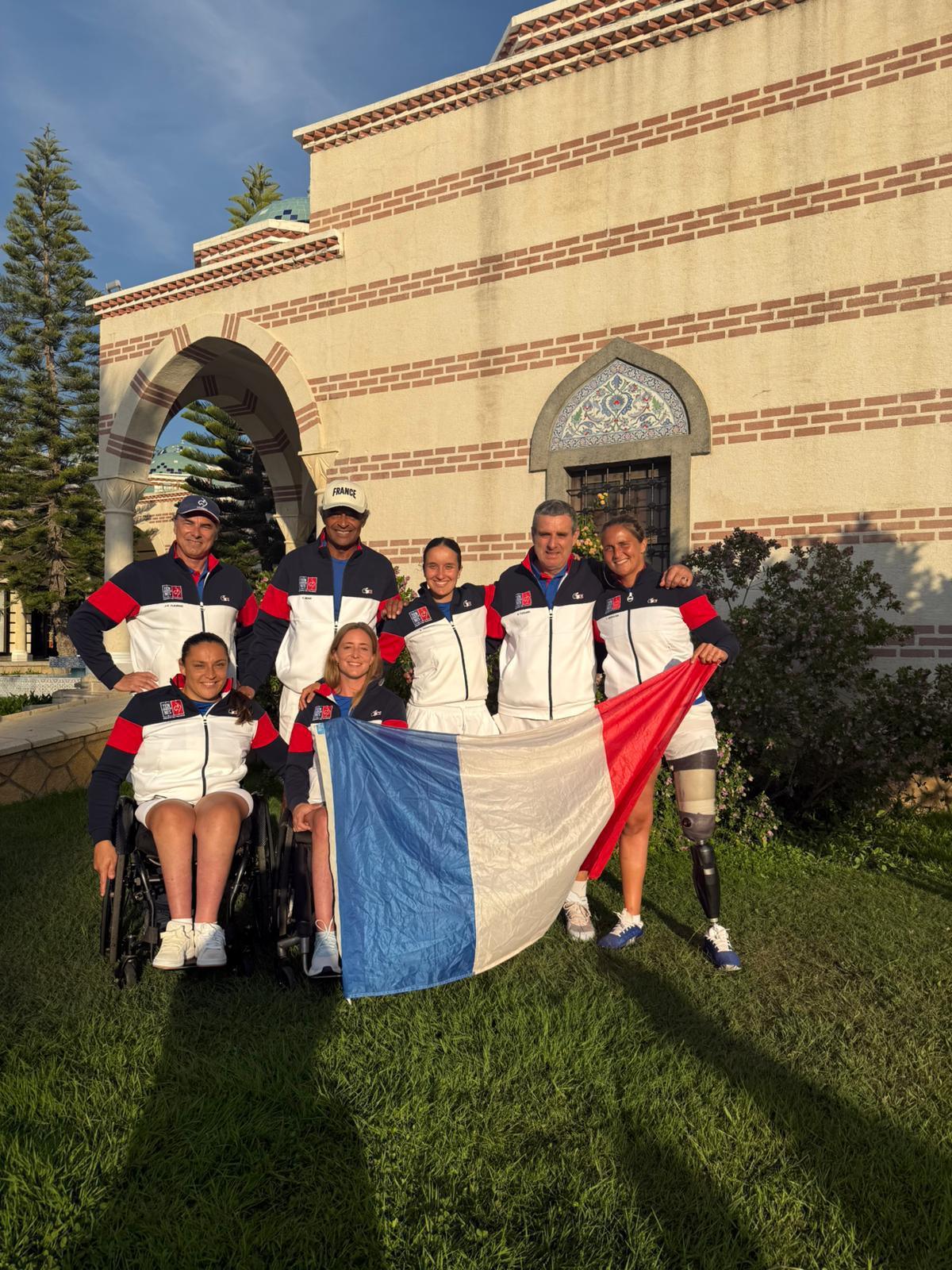 ‼️Coupe du Monde Tennis Fauteuil : Pauline médaillée de Bronze‼️