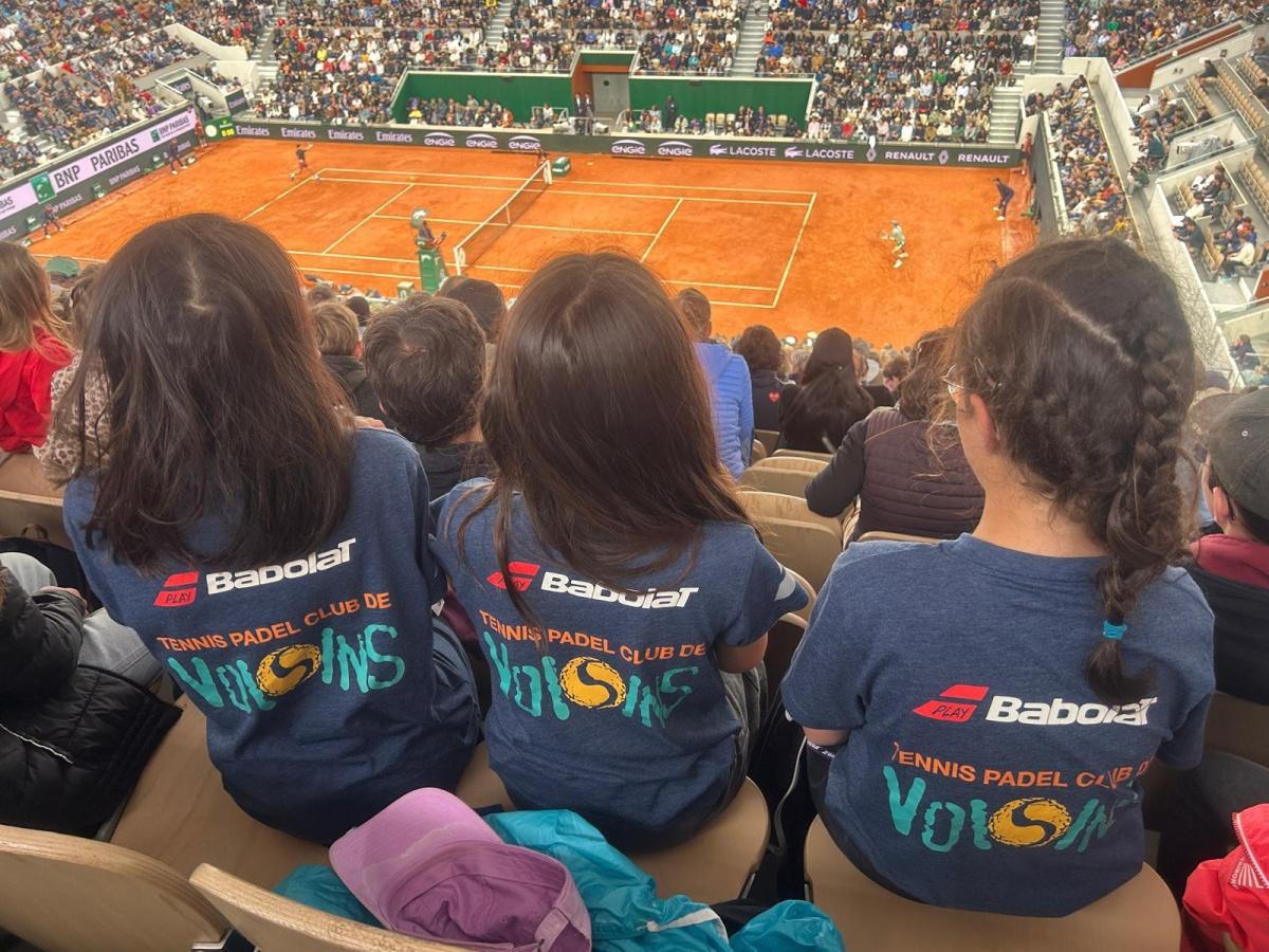 Direction Roland Garros pour nos jeunes compétiteurs😎