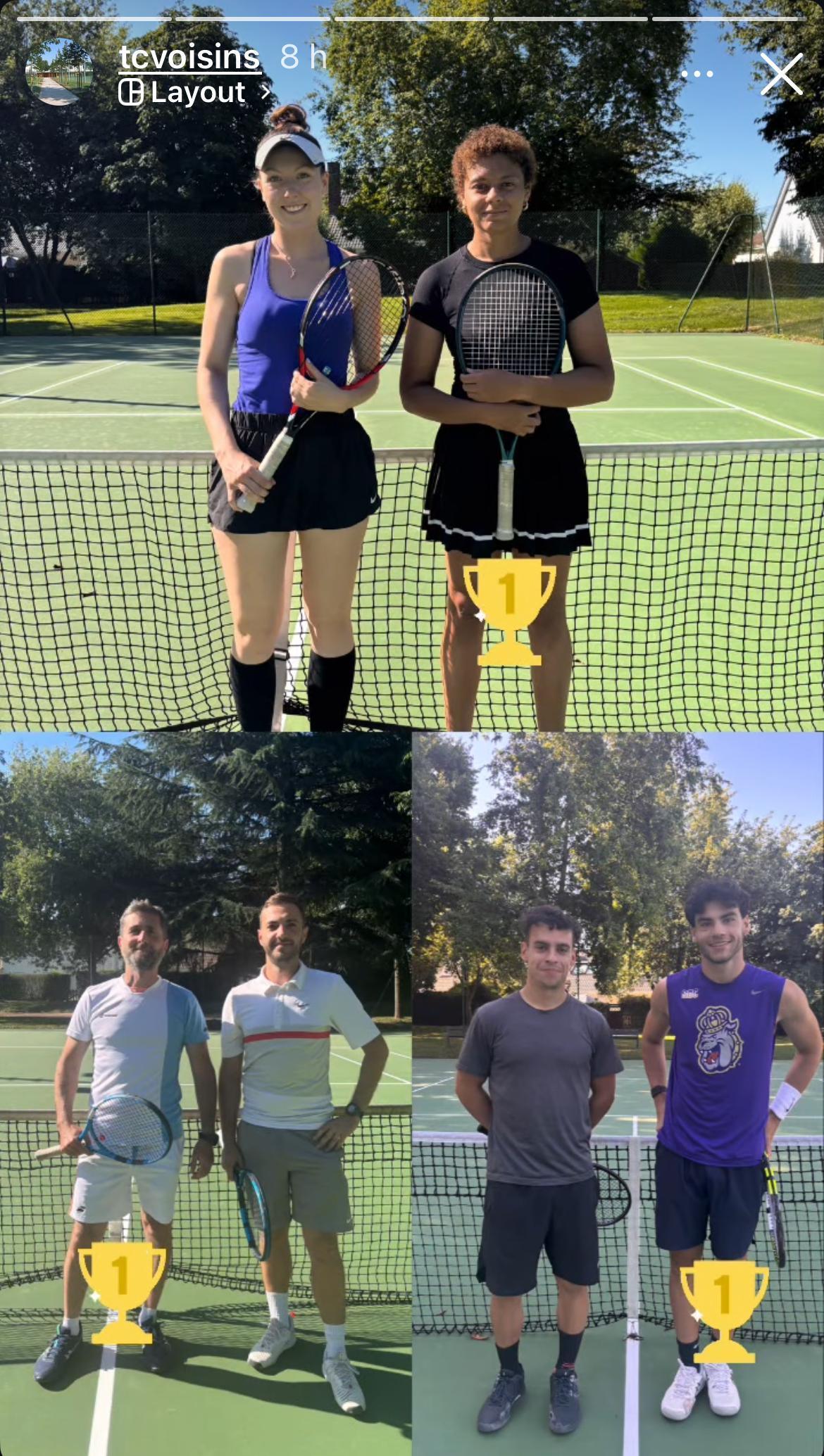 Clap de fin pour le tournoi Open 2025😎🙌 Clap de fin pour le tournoi Open 2025😎🙌