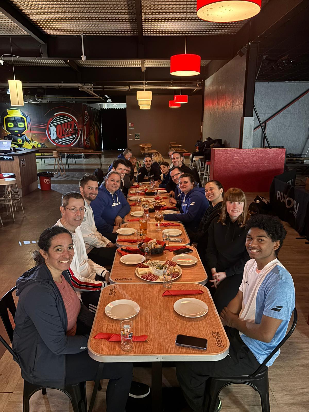 🎾 Journée Cohésion pour nos équipes Seniors 😜