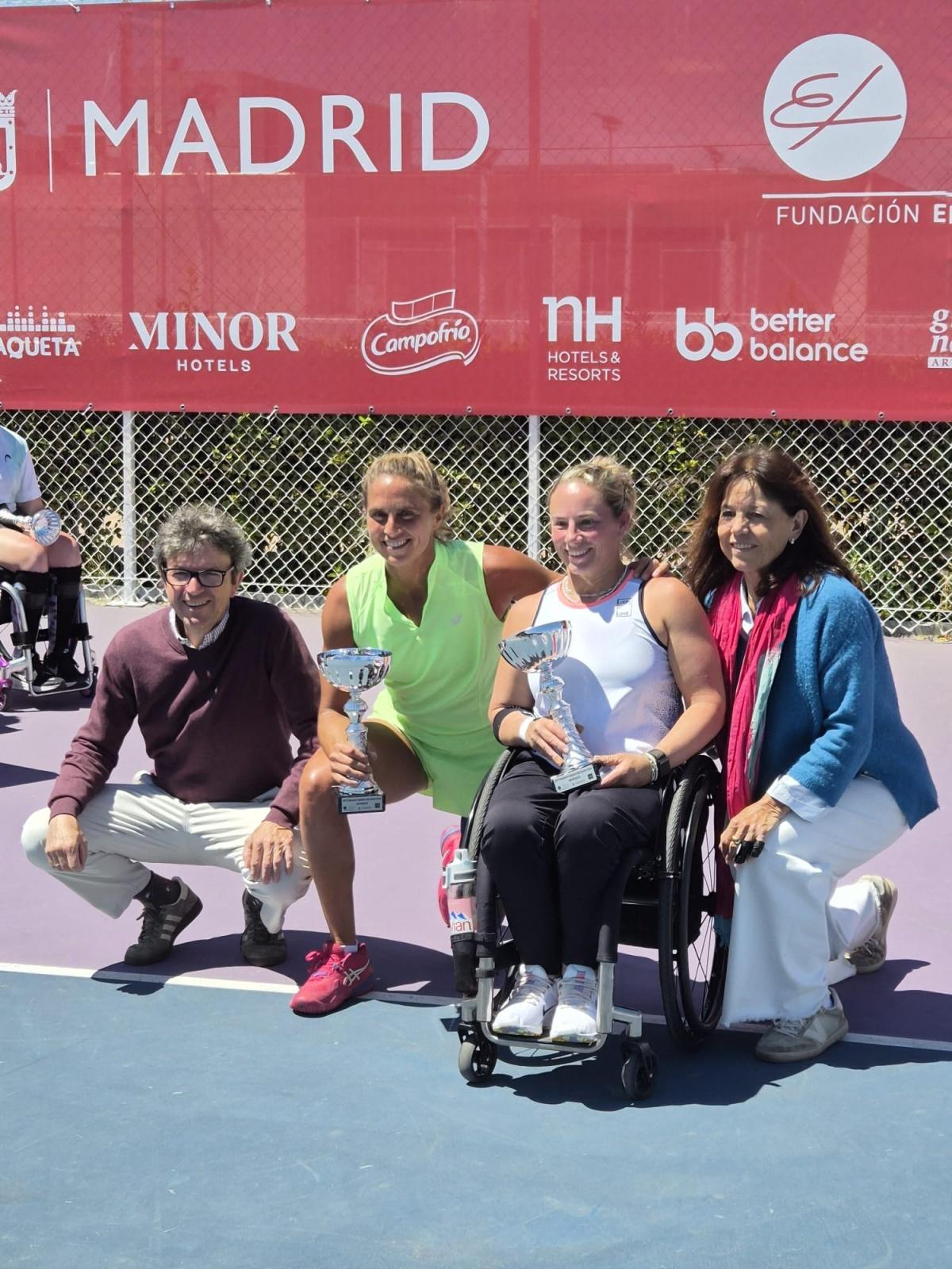 🥇🏆 Doublé madrilène pour Pauline 🇪🇸👊
