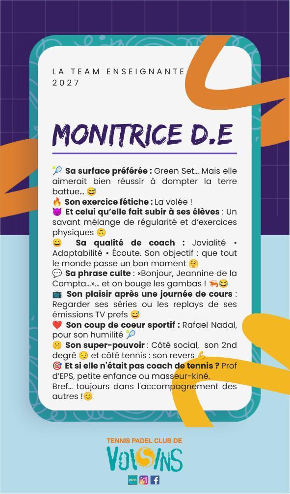 🃏 CARTE TEAM ENSEIGNANTE #02 — MAGALI : la coach Bonne Humeur 🤪