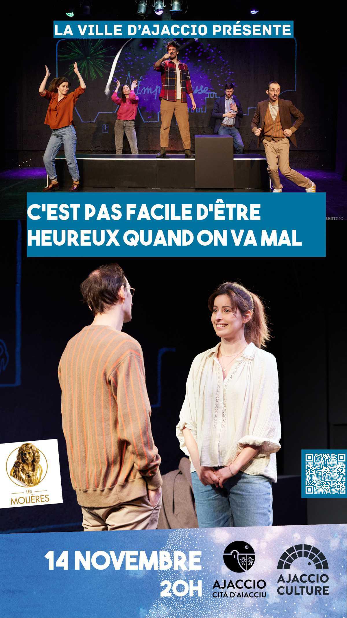 C’est pas facile d’être heureux quand on va mal