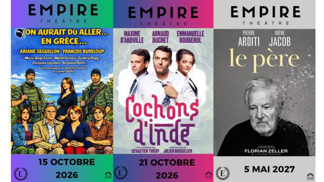 PASS 3 SOIRS THÉÂTRE SAISON 26/27