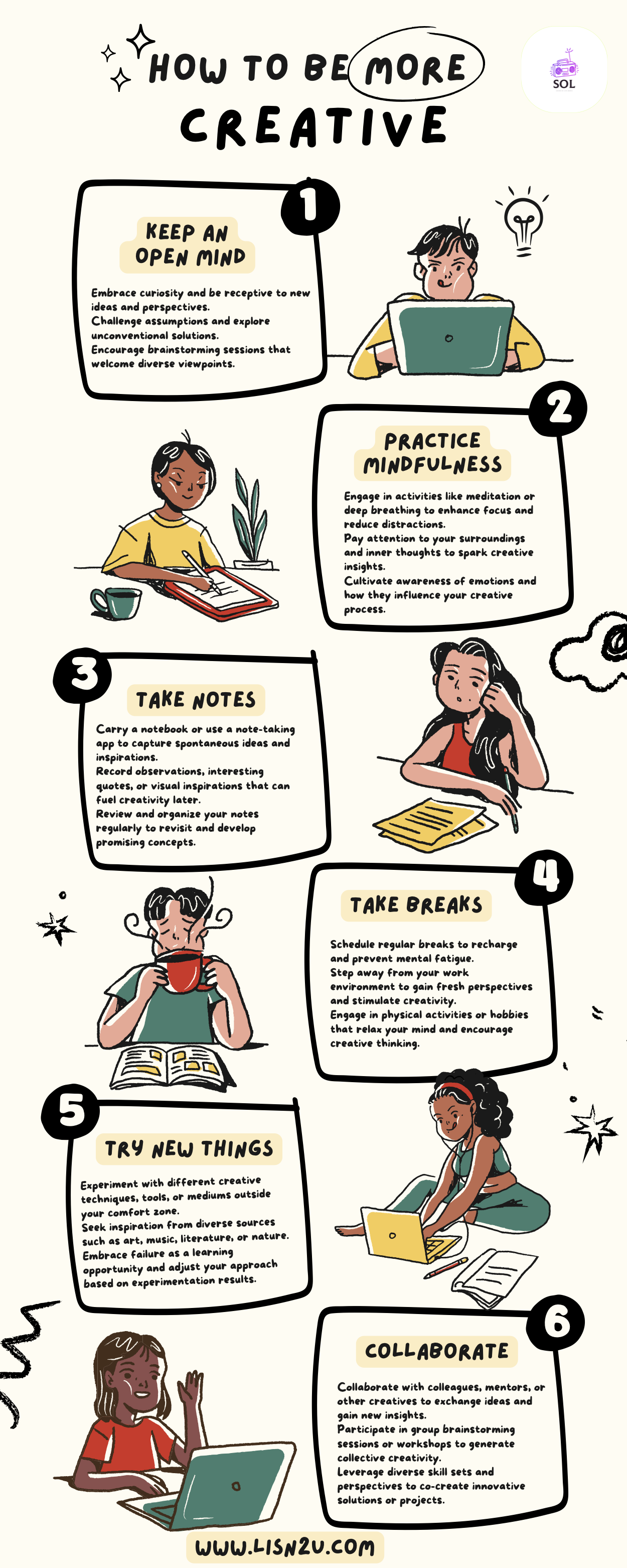 Creativity Tips - Did You Know?