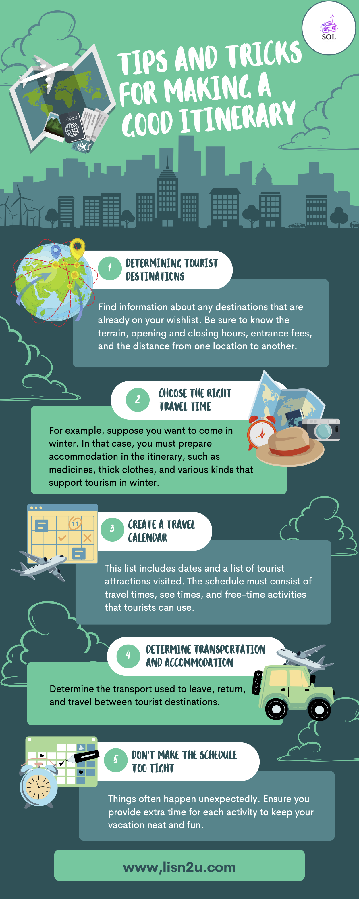 Trip Planning Tips - Did You Know?