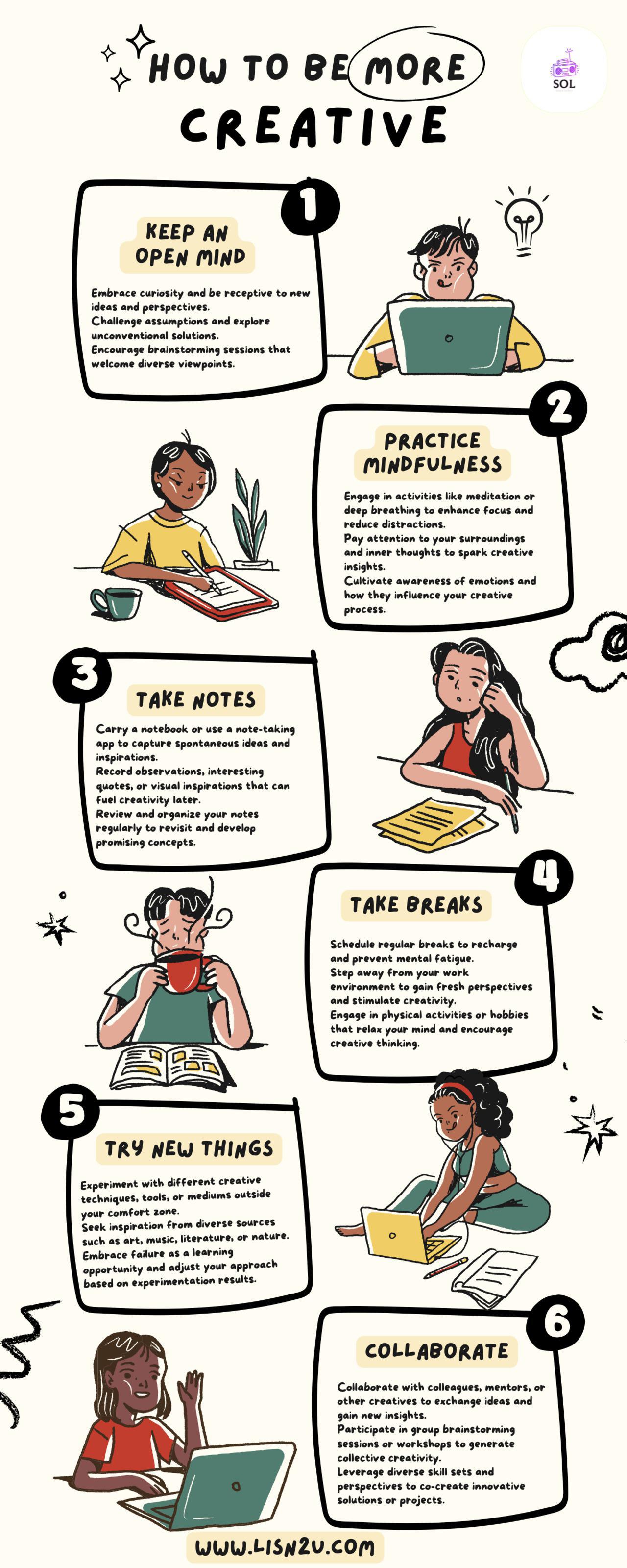 Creativity Tips - Did You Know?