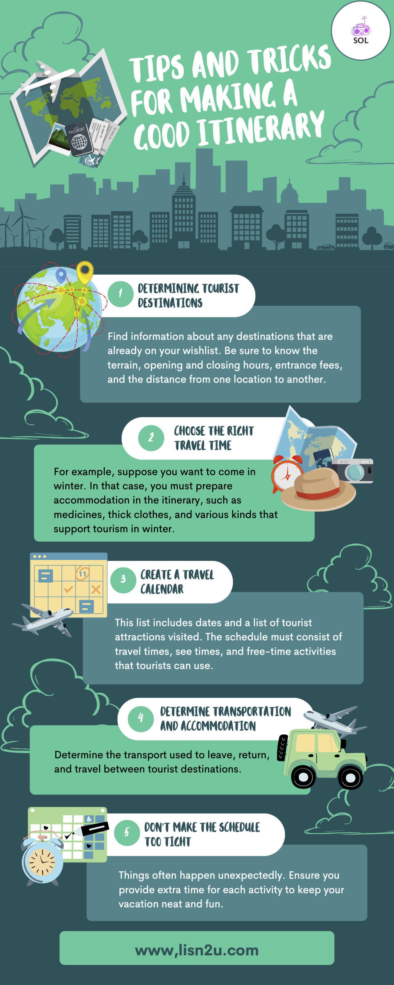 Trip Planning Tips - Did You Know?