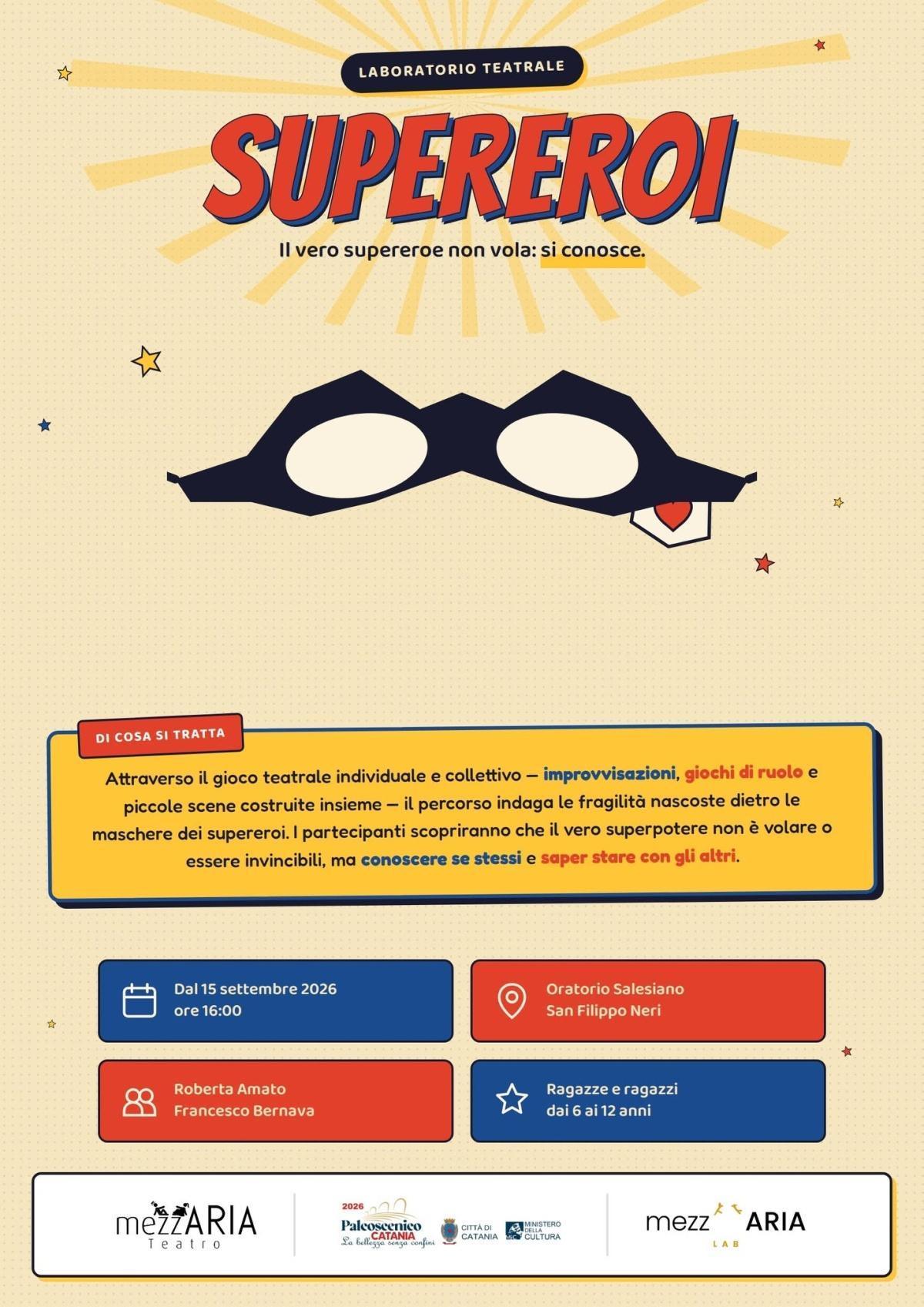 Laboratorio Teatrale - Supereroi (inizio ore 16:00)