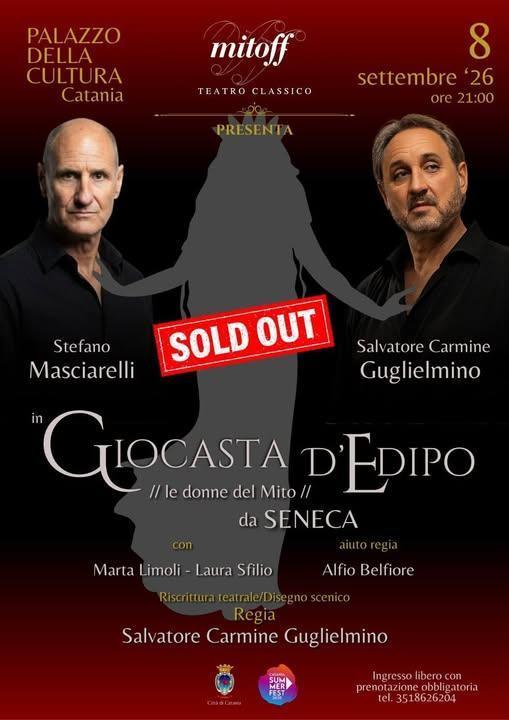 Mitoffestival "Giocasta D'Edipo" Le donne del mito (start h. 21:00)