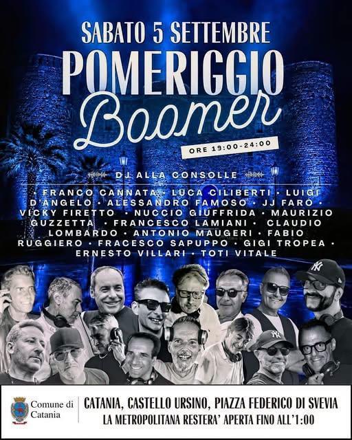 Pomeriggio Boomer (start h. 19:00 to 24:00)