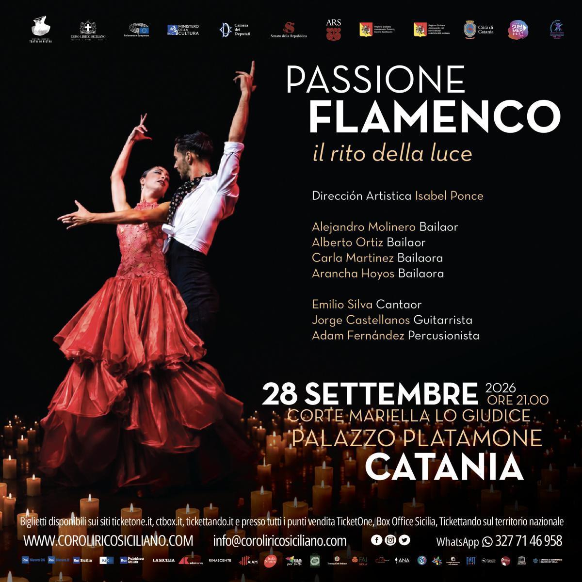 “Passione Flamenco - il rito della luce” (start h. 21:00)
