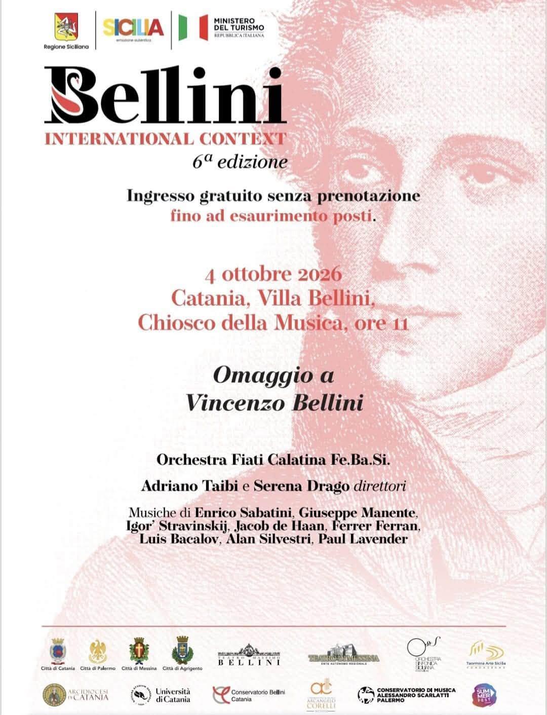 Bellini International Context - 6ª edizione (start h. 11:00)