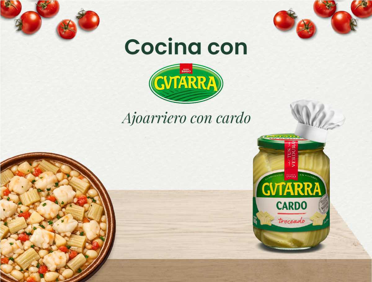 Ajoarriero con cardo Ajoarriero con cardo