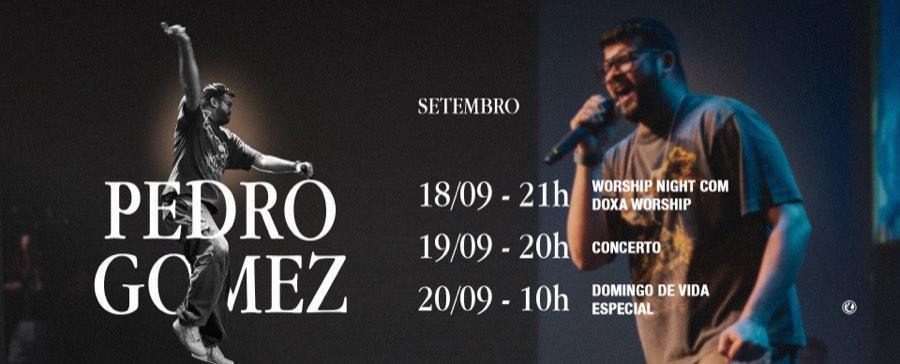 Pedro Gomez na Igreja Vida em Aveiro Pedro Gomez na Igreja Vida em Aveiro