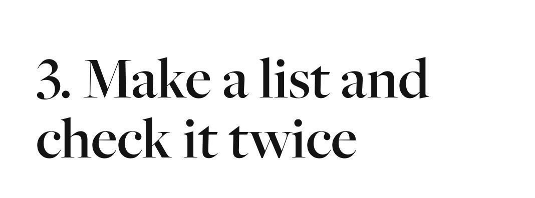 Travel & Packing Tips 