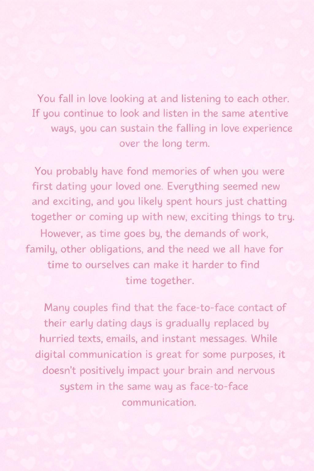 Relationships & Intimacy 