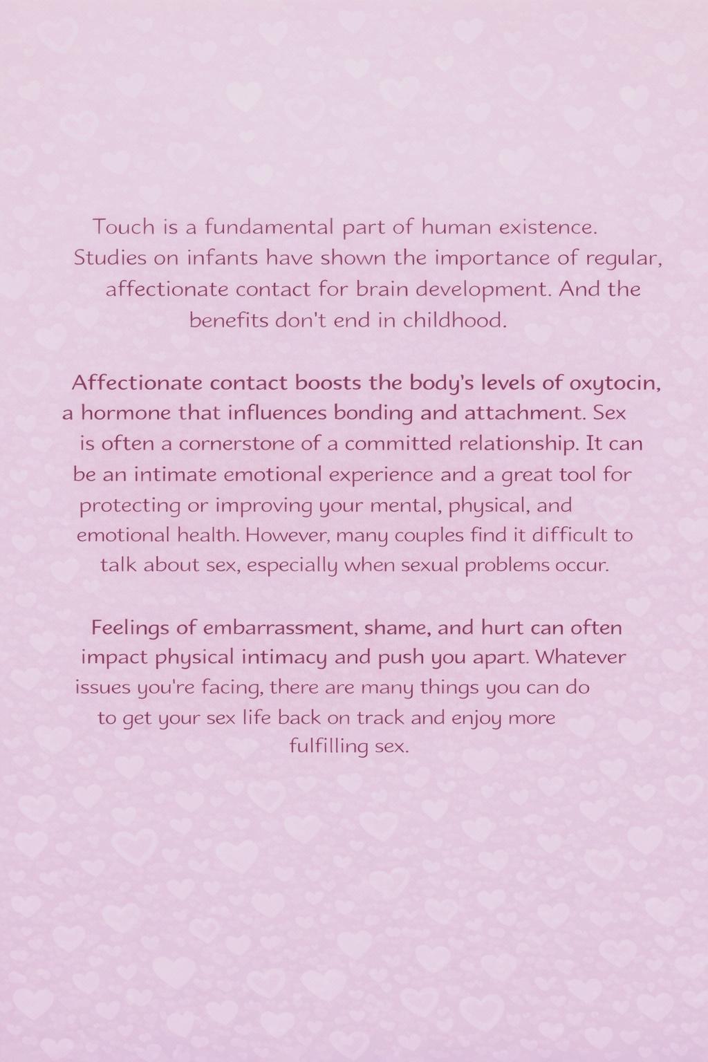 Relationships & Intimacy Relationships & Intimacy