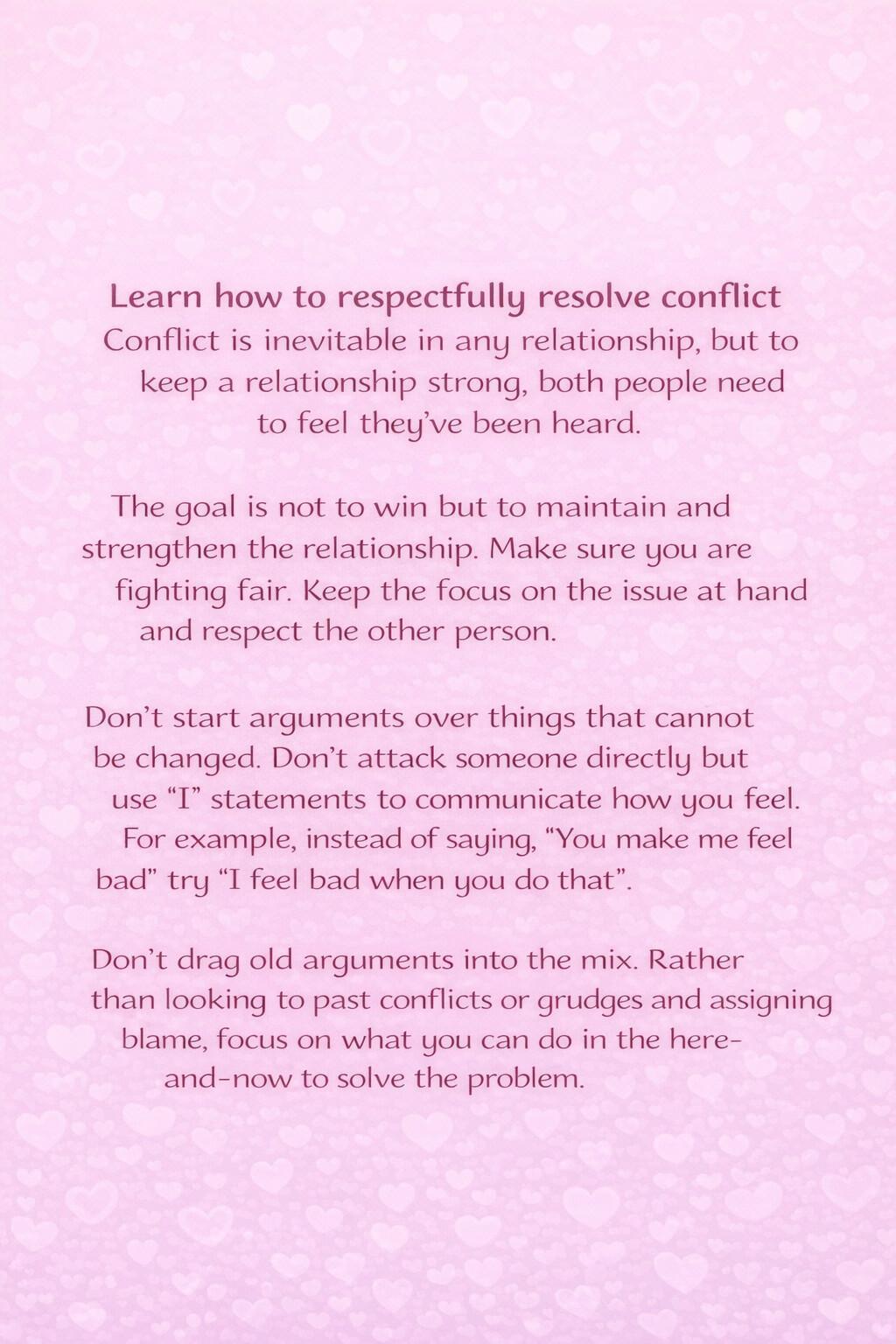 Relationships & Intimacy Relationships & Intimacy