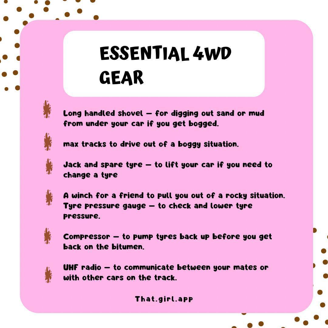 Off Road Tips 