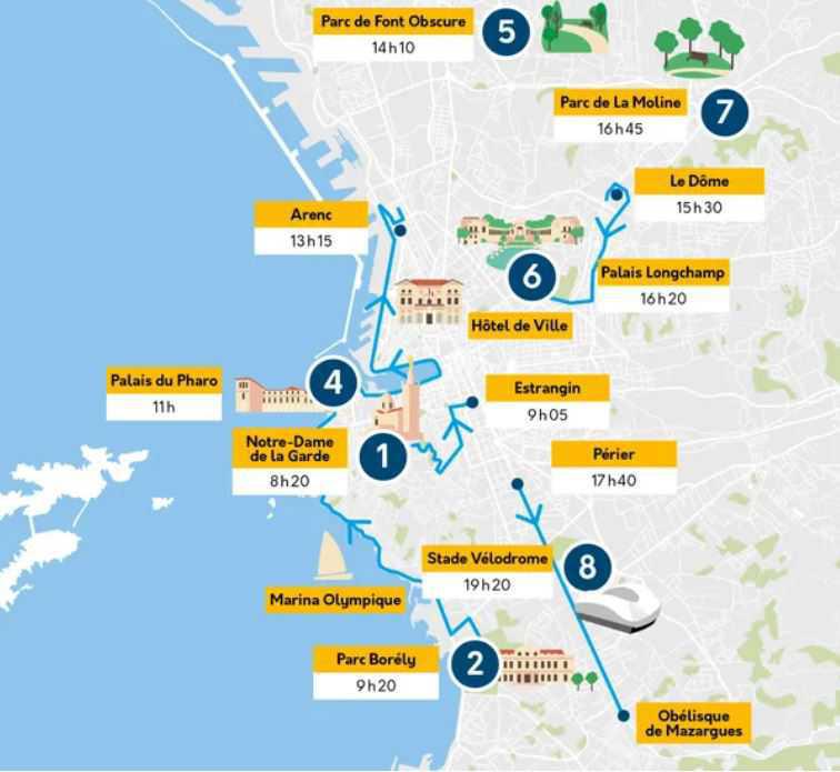 Didier Drogba, Tony Parker ou Soprano pour porter la flamme à Marseille Didier Drogba, Tony Parker ou Soprano pour porter la flamme à Marseille