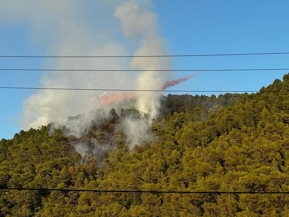 Incendie de Peillon fixé : 2 hectares brûlés et un pompier blessé. Incendie de Peillon fixé : 2 hectares brûlés et un pompier blessé.