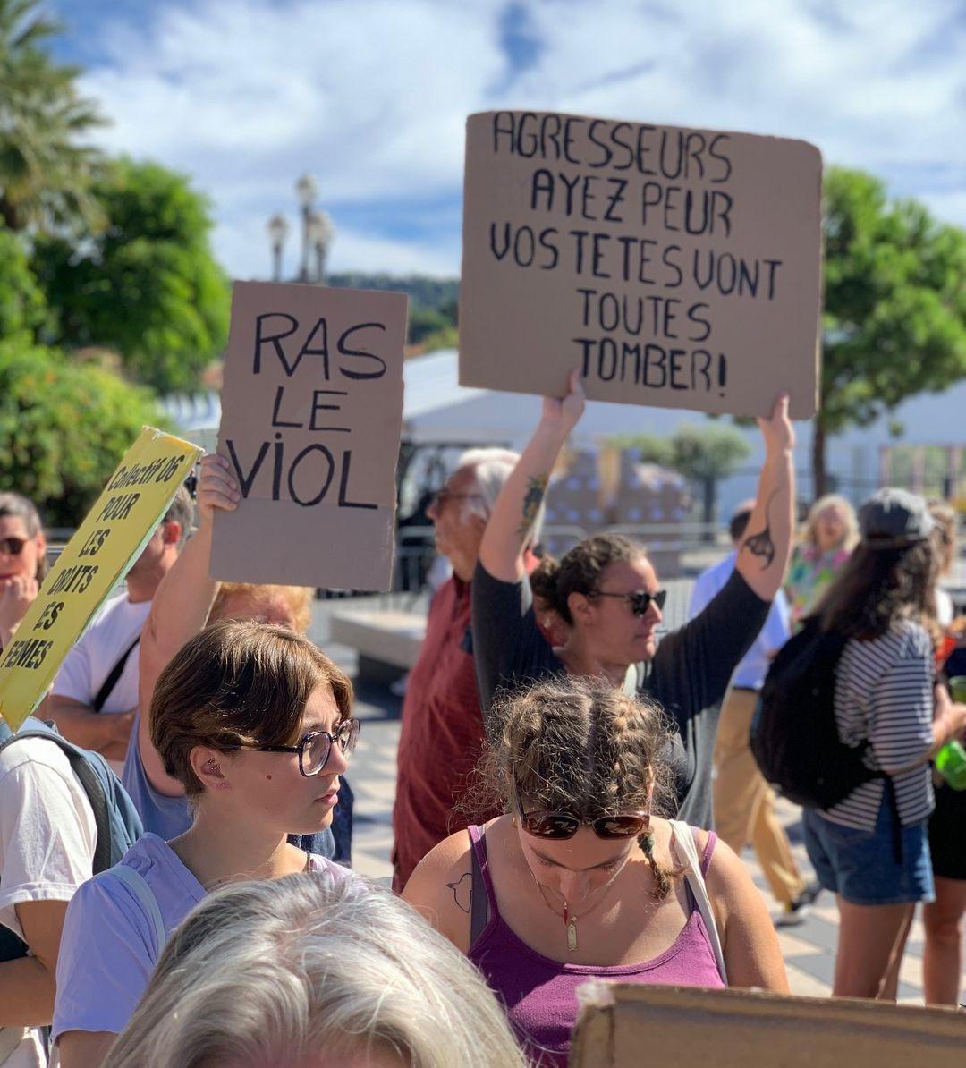 Nice : 150 personnes réunies pour soutenir Gisèle Pelicot Nice : 150 personnes réunies pour soutenir Gisèle Pelicot