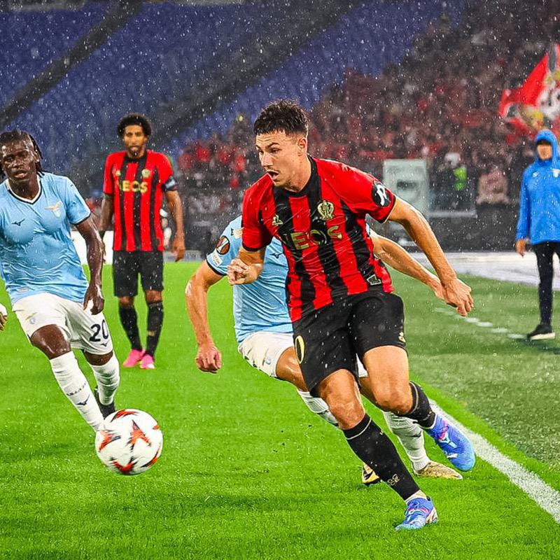 Ligue Europa : l'OGC Nice dépassé par la Lazio Rome (1-4) 
