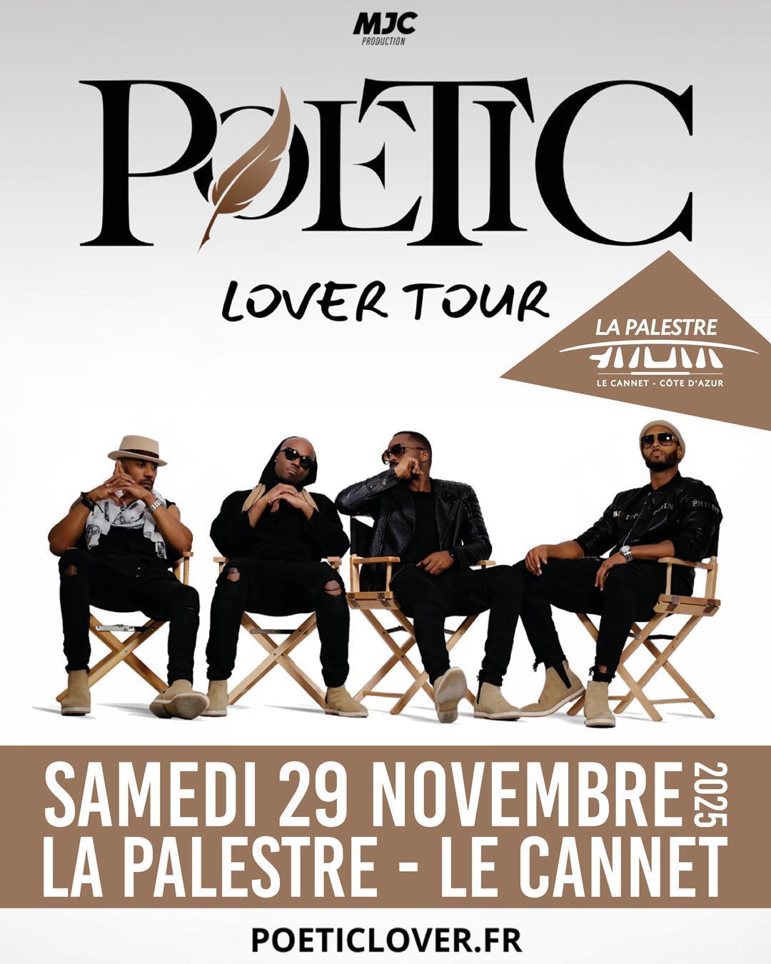 GAGNEZ VOS PLACES : POETIC LOVER – LA PALESTRE