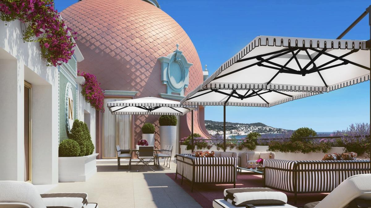Le Negresco s’offre une nouvelle jeunesse avec la transformation de son sixième étage