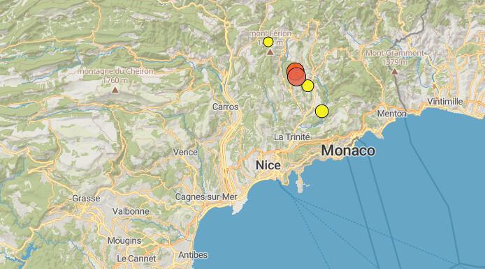 Séismes dans les Alpes-Maritimes : plusieurs secousses ressenties, les autorités appellent au calme Séismes dans les Alpes-Maritimes : plusieurs secousses ressenties, les autorités appellent au calme