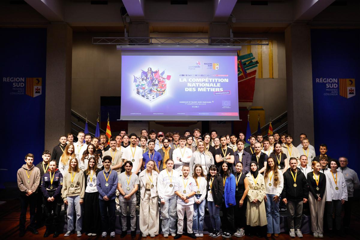 Worldskills 2025 : 75 jeunes talents pour porter les couleurs de la région Sud Worldskills 2025 : 75 jeunes talents pour porter les couleurs de la région Sud