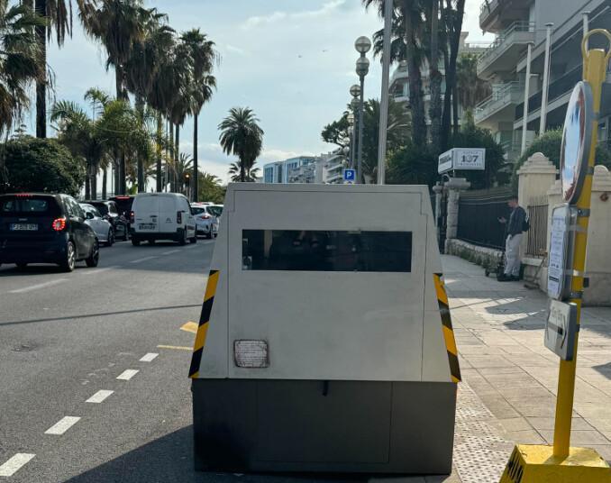 Nice : un radar mobile installé sur la Promenade des Anglais